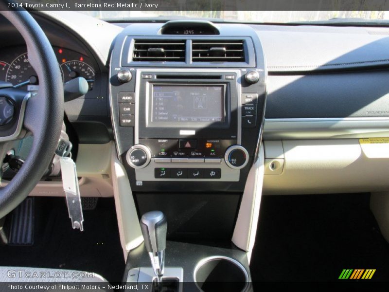 Barcelona Red Metallic / Ivory 2014 Toyota Camry L