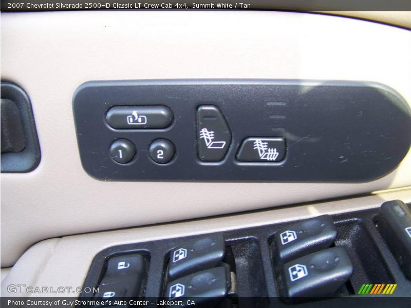 Summit White / Tan 2007 Chevrolet Silverado 2500HD Classic LT Crew Cab 4x4