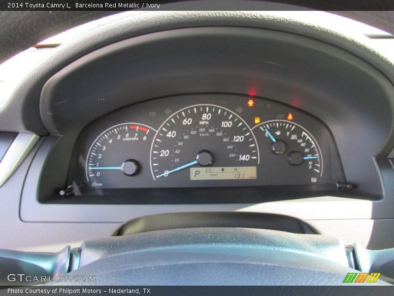 Barcelona Red Metallic / Ivory 2014 Toyota Camry L