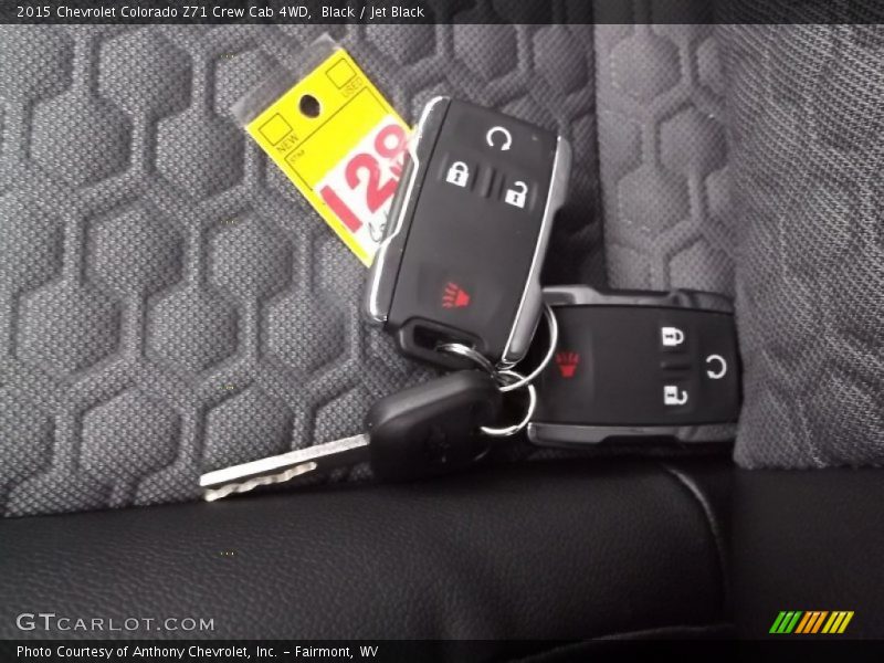 Black / Jet Black 2015 Chevrolet Colorado Z71 Crew Cab 4WD
