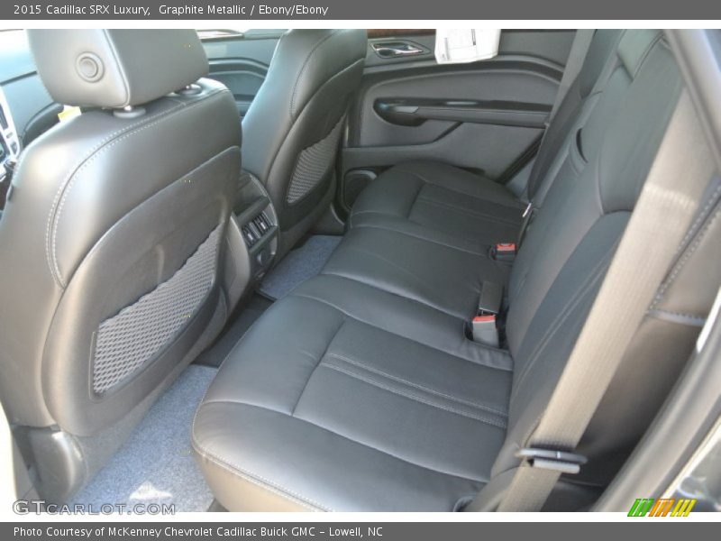 Graphite Metallic / Ebony/Ebony 2015 Cadillac SRX Luxury