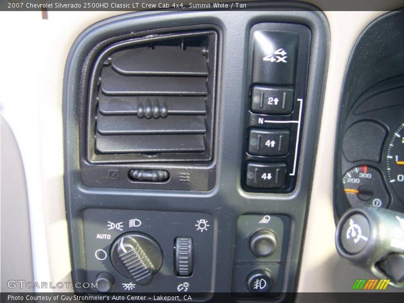 Summit White / Tan 2007 Chevrolet Silverado 2500HD Classic LT Crew Cab 4x4