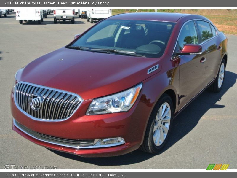 Deep Garnet Metallic / Ebony 2015 Buick LaCrosse Leather