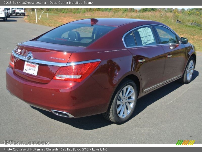 Deep Garnet Metallic / Ebony 2015 Buick LaCrosse Leather