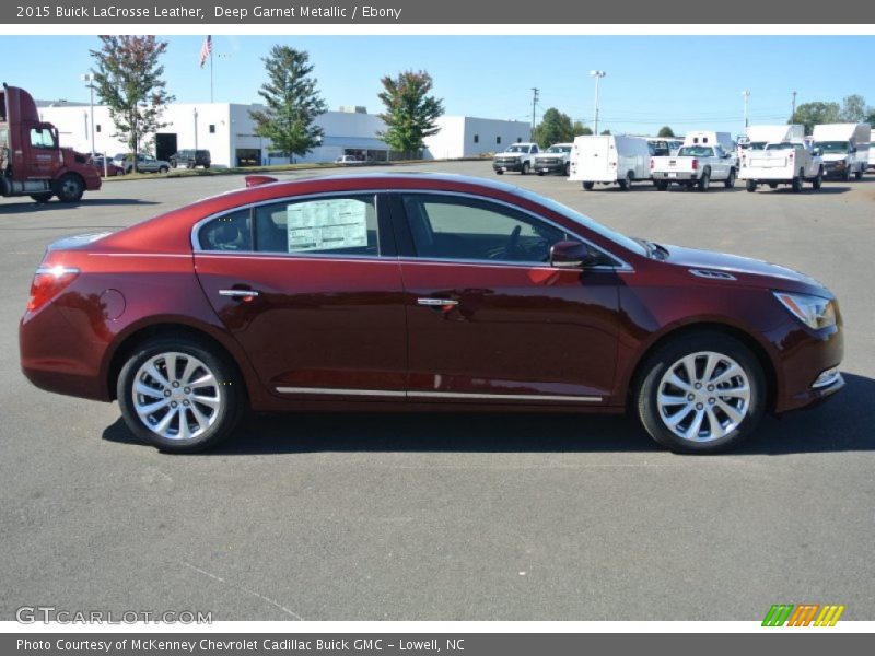 Deep Garnet Metallic / Ebony 2015 Buick LaCrosse Leather