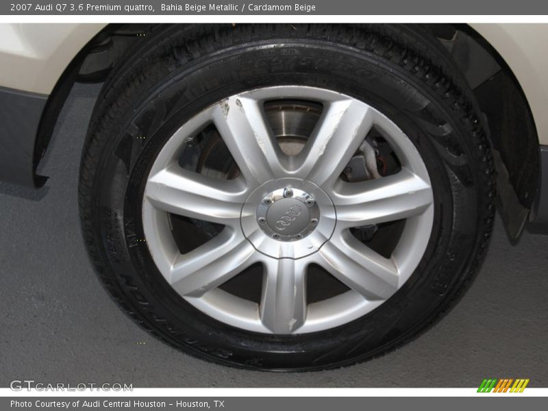 Bahia Beige Metallic / Cardamom Beige 2007 Audi Q7 3.6 Premium quattro