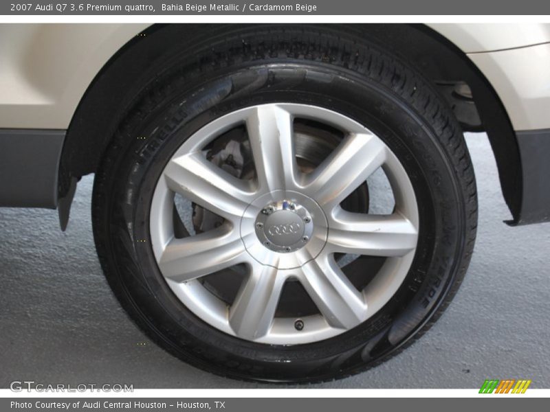 Bahia Beige Metallic / Cardamom Beige 2007 Audi Q7 3.6 Premium quattro