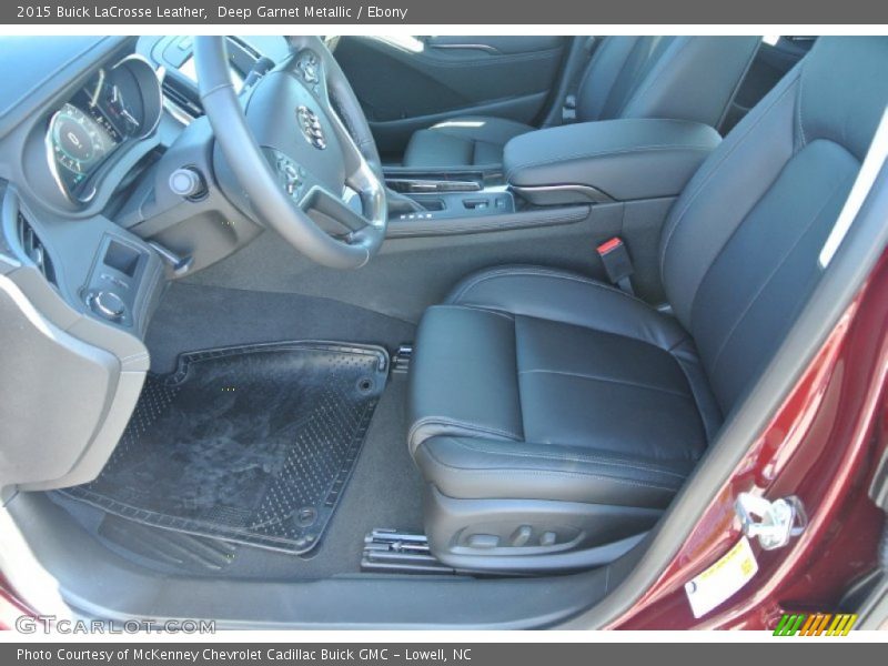 Deep Garnet Metallic / Ebony 2015 Buick LaCrosse Leather