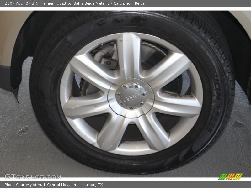 Bahia Beige Metallic / Cardamom Beige 2007 Audi Q7 3.6 Premium quattro