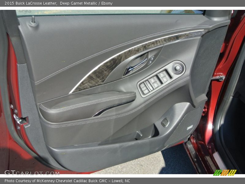 Deep Garnet Metallic / Ebony 2015 Buick LaCrosse Leather