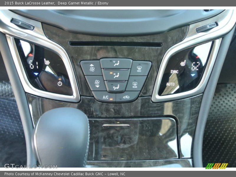 Deep Garnet Metallic / Ebony 2015 Buick LaCrosse Leather
