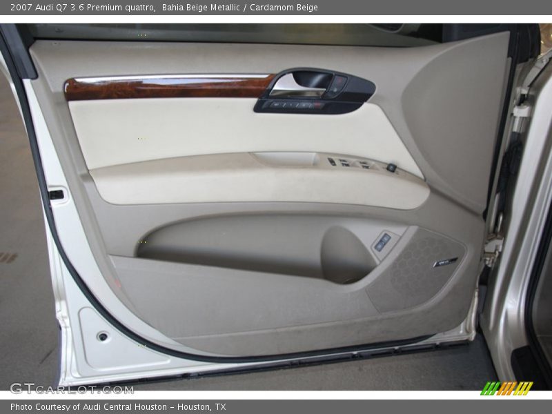 Bahia Beige Metallic / Cardamom Beige 2007 Audi Q7 3.6 Premium quattro