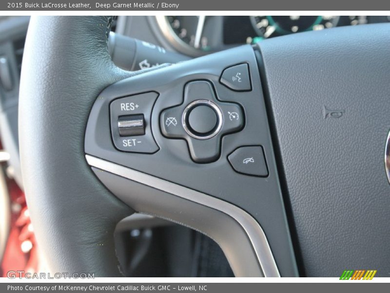 Deep Garnet Metallic / Ebony 2015 Buick LaCrosse Leather