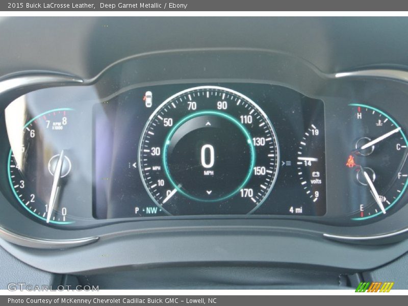 Deep Garnet Metallic / Ebony 2015 Buick LaCrosse Leather