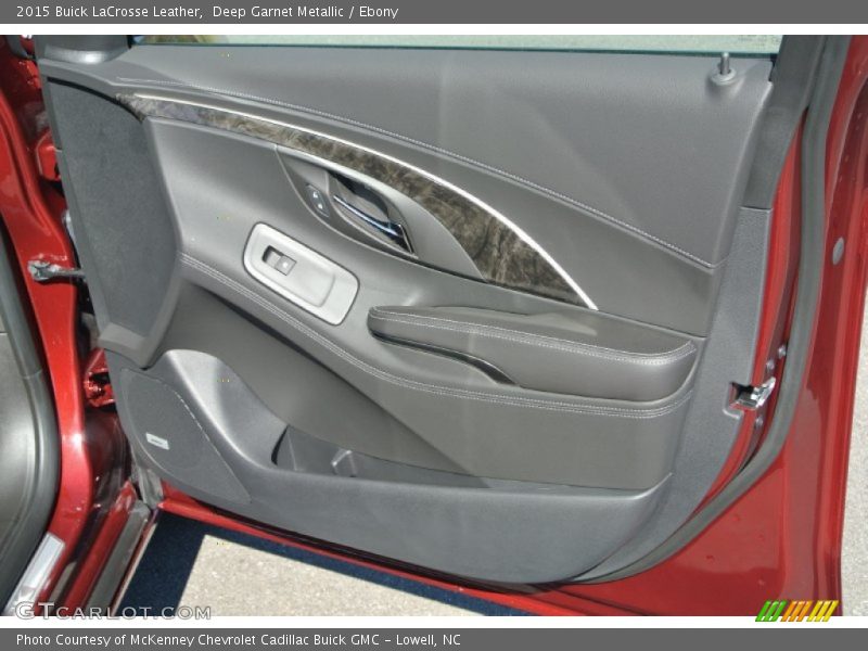 Deep Garnet Metallic / Ebony 2015 Buick LaCrosse Leather