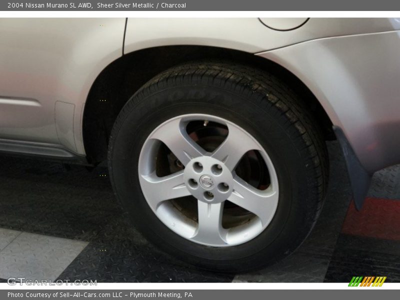 Sheer Silver Metallic / Charcoal 2004 Nissan Murano SL AWD