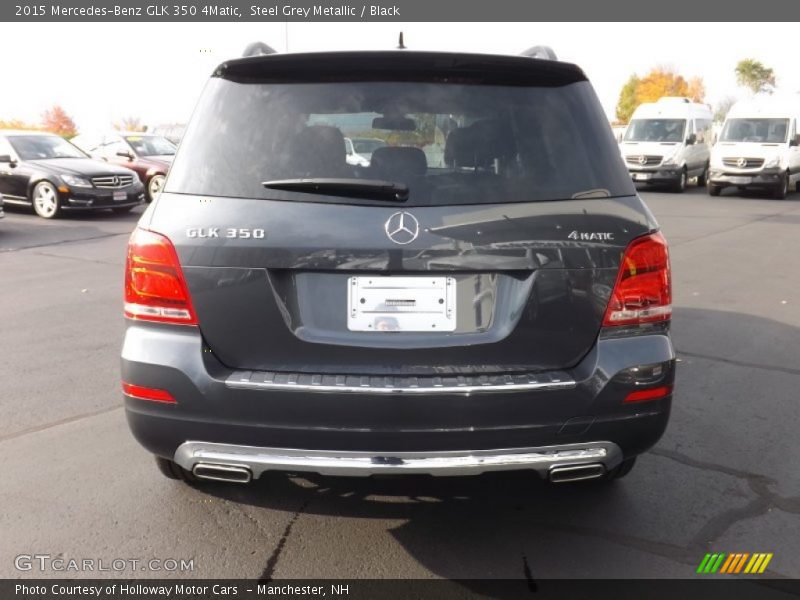 Steel Grey Metallic / Black 2015 Mercedes-Benz GLK 350 4Matic