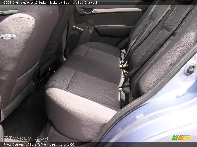Icelandic Blue Metallic / Charcoal 2008 Chevrolet Aveo LS Sedan