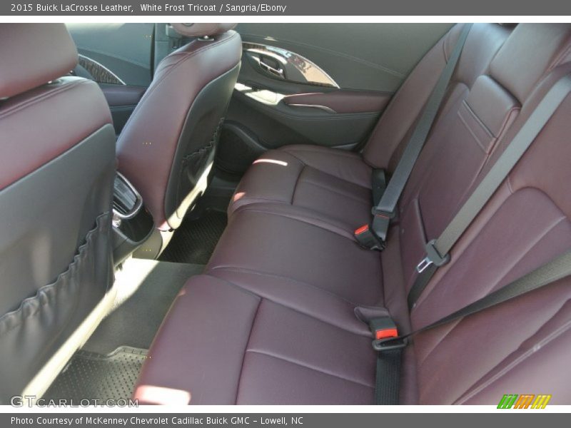 Rear Seat of 2015 LaCrosse Leather