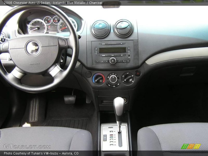 Icelandic Blue Metallic / Charcoal 2008 Chevrolet Aveo LS Sedan