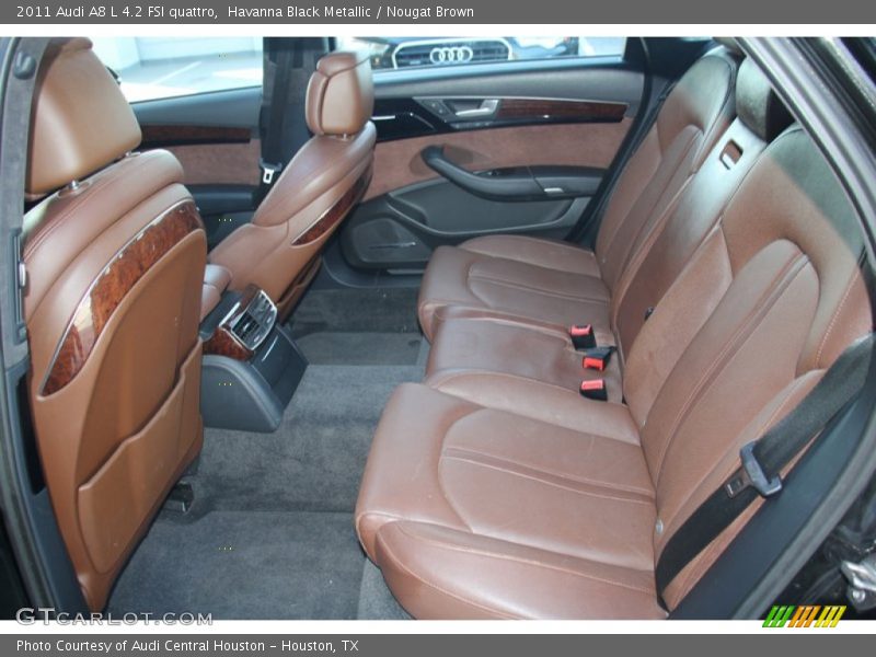 Rear Seat of 2011 A8 L 4.2 FSI quattro