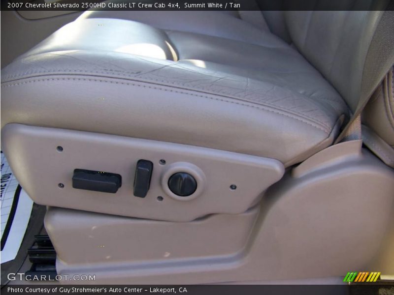 Summit White / Tan 2007 Chevrolet Silverado 2500HD Classic LT Crew Cab 4x4