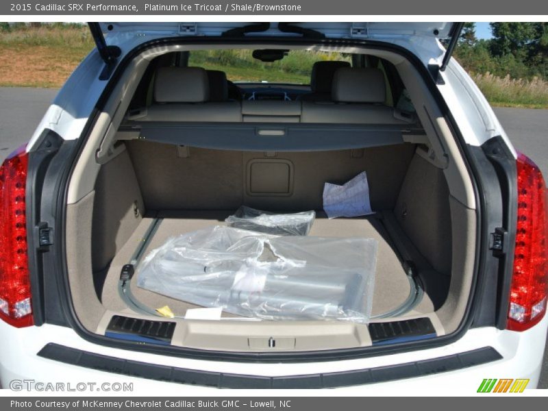 Platinum Ice Tricoat / Shale/Brownstone 2015 Cadillac SRX Performance