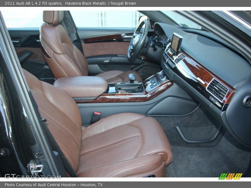 Front Seat of 2011 A8 L 4.2 FSI quattro