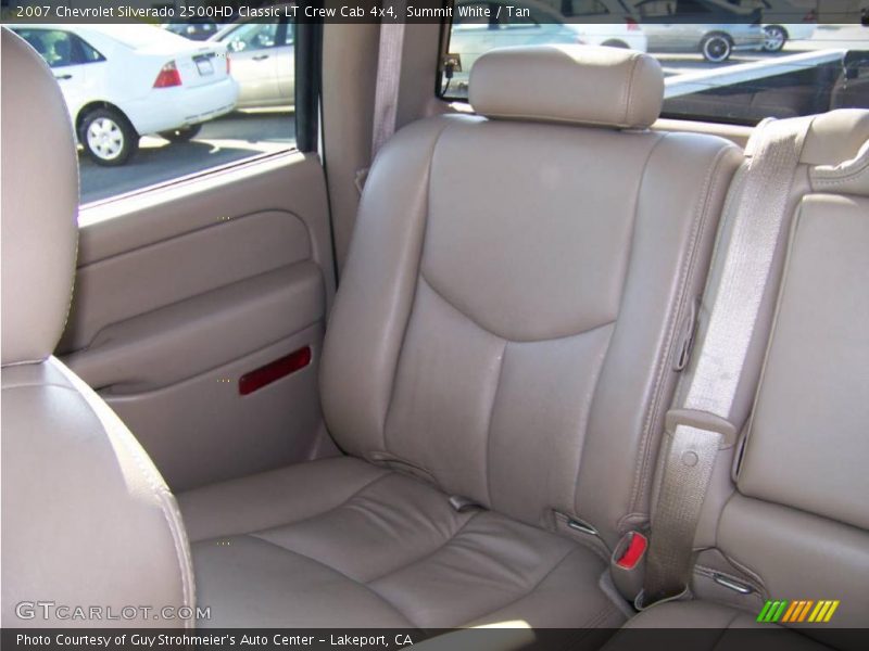 Summit White / Tan 2007 Chevrolet Silverado 2500HD Classic LT Crew Cab 4x4