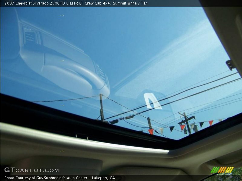 Summit White / Tan 2007 Chevrolet Silverado 2500HD Classic LT Crew Cab 4x4
