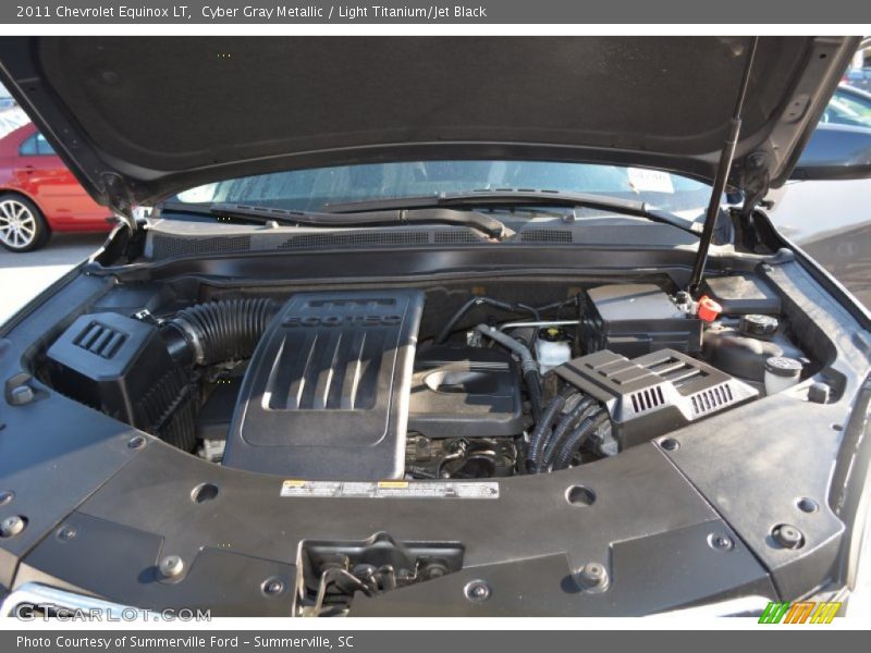 Cyber Gray Metallic / Light Titanium/Jet Black 2011 Chevrolet Equinox LT