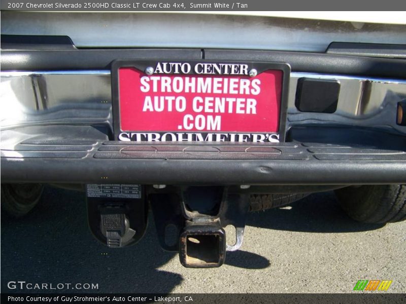 Summit White / Tan 2007 Chevrolet Silverado 2500HD Classic LT Crew Cab 4x4