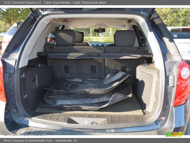 Cyber Gray Metallic / Light Titanium/Jet Black 2011 Chevrolet Equinox LT
