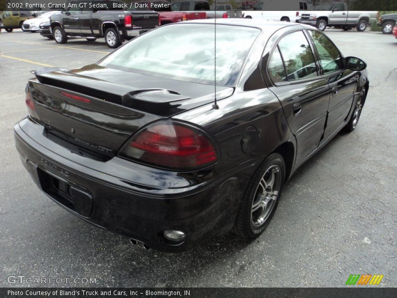 Black / Dark Pewter 2002 Pontiac Grand Am GT Sedan