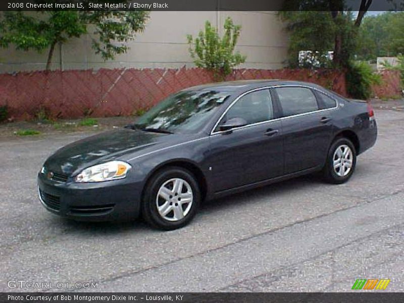 Slate Metallic / Ebony Black 2008 Chevrolet Impala LS