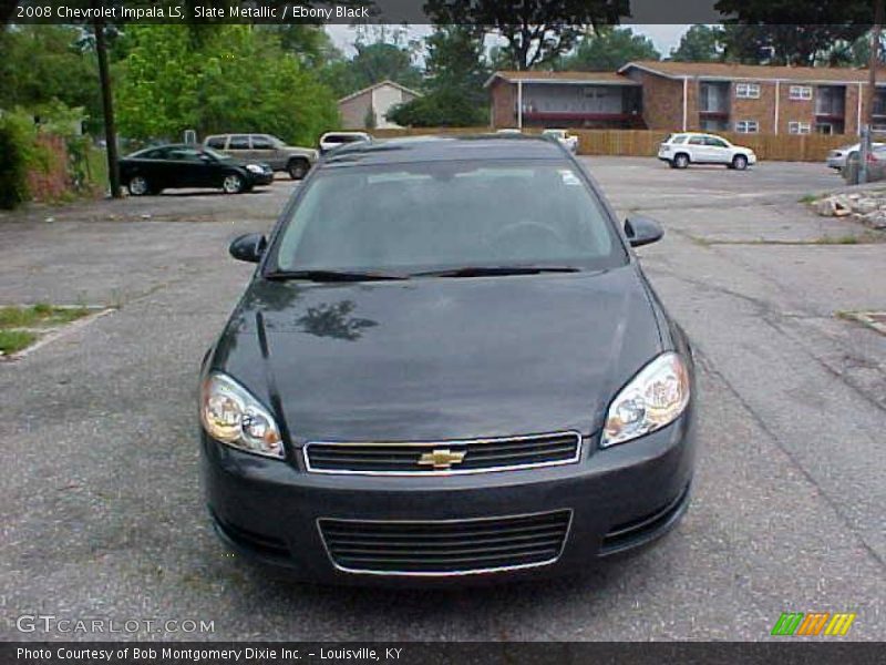 Slate Metallic / Ebony Black 2008 Chevrolet Impala LS