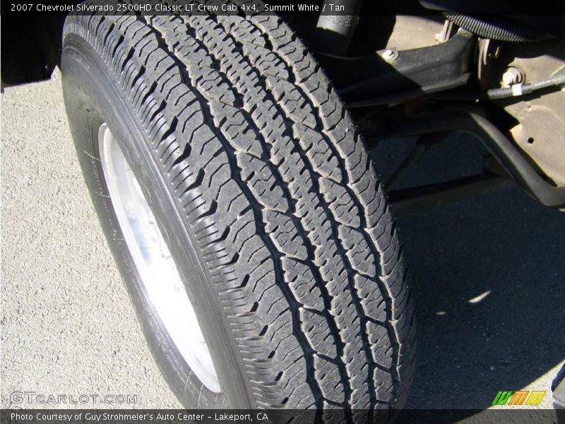 Summit White / Tan 2007 Chevrolet Silverado 2500HD Classic LT Crew Cab 4x4