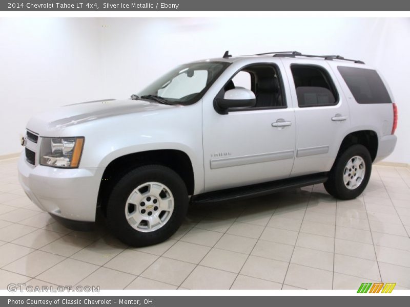 Silver Ice Metallic / Ebony 2014 Chevrolet Tahoe LT 4x4