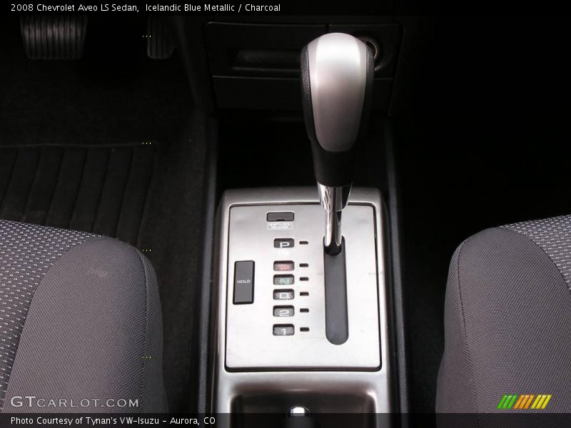 Icelandic Blue Metallic / Charcoal 2008 Chevrolet Aveo LS Sedan
