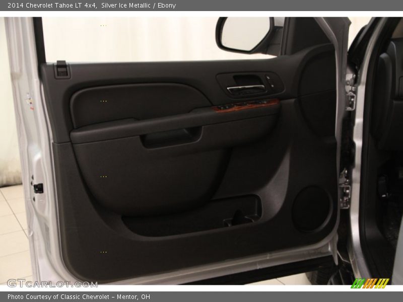 Silver Ice Metallic / Ebony 2014 Chevrolet Tahoe LT 4x4