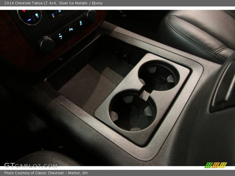 Silver Ice Metallic / Ebony 2014 Chevrolet Tahoe LT 4x4