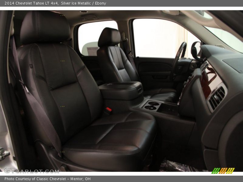 Silver Ice Metallic / Ebony 2014 Chevrolet Tahoe LT 4x4
