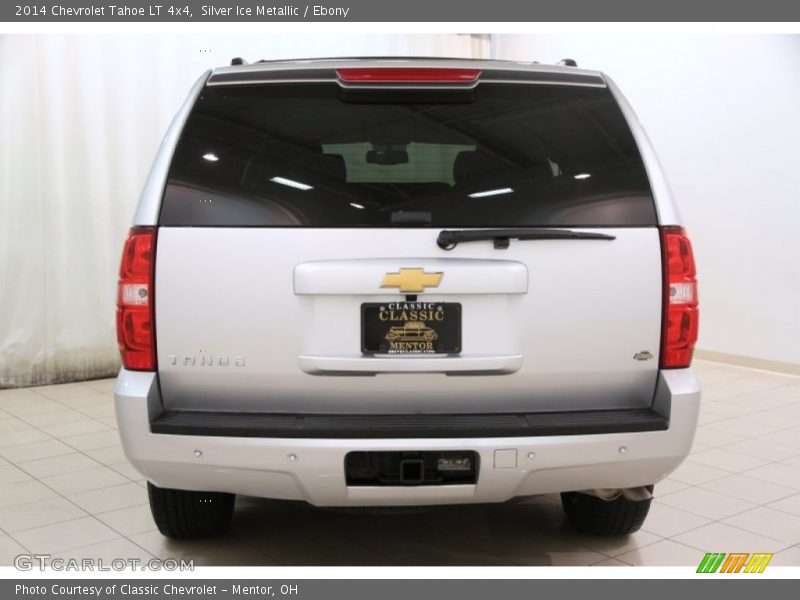 Silver Ice Metallic / Ebony 2014 Chevrolet Tahoe LT 4x4