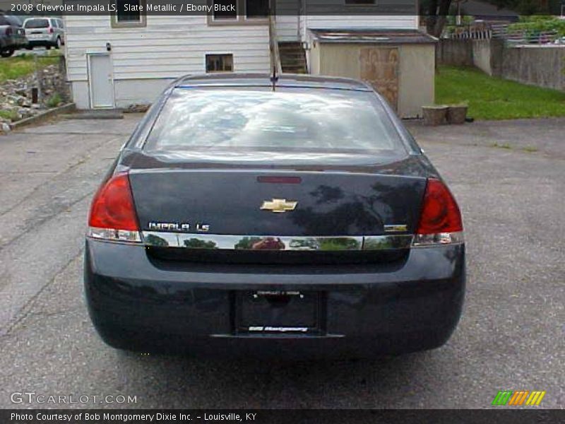 Slate Metallic / Ebony Black 2008 Chevrolet Impala LS