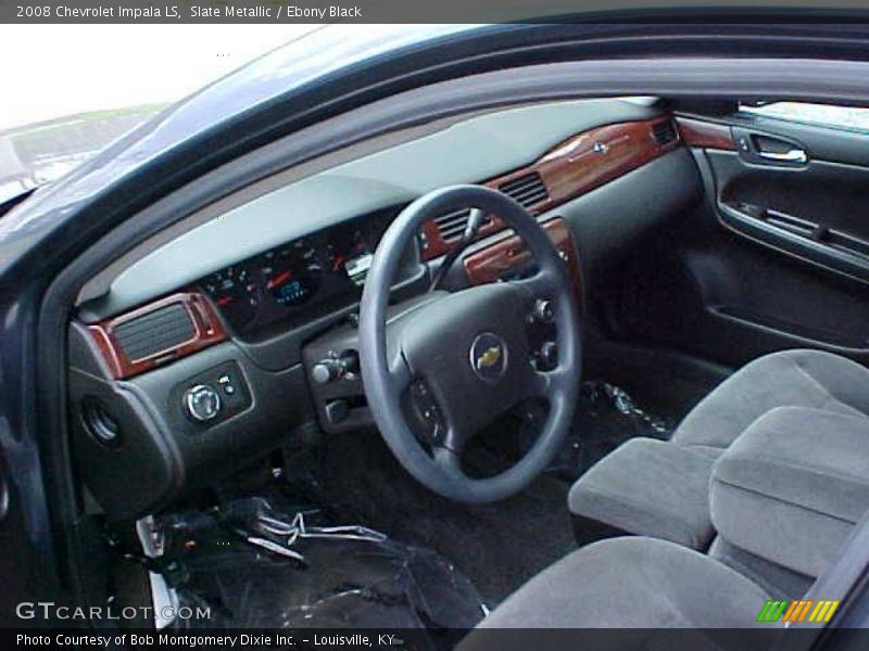Slate Metallic / Ebony Black 2008 Chevrolet Impala LS
