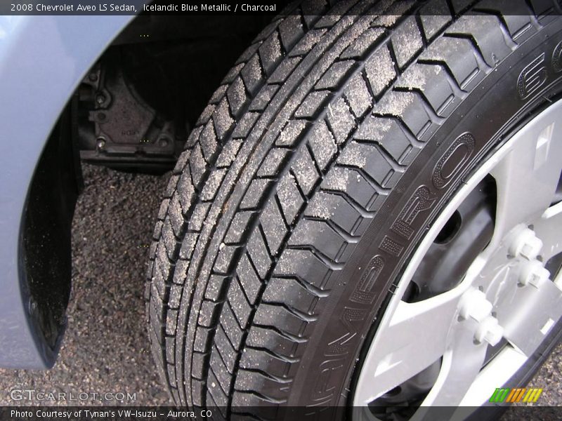 Icelandic Blue Metallic / Charcoal 2008 Chevrolet Aveo LS Sedan