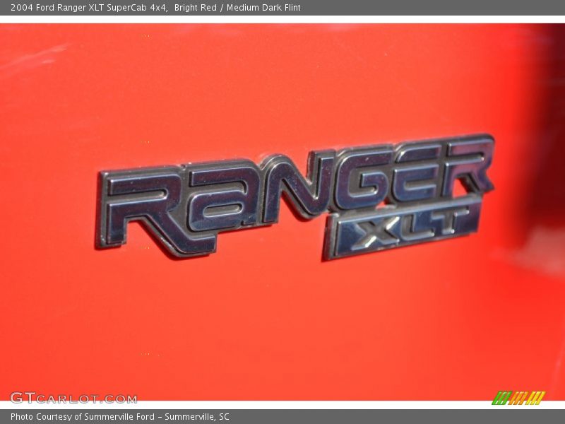 Bright Red / Medium Dark Flint 2004 Ford Ranger XLT SuperCab 4x4