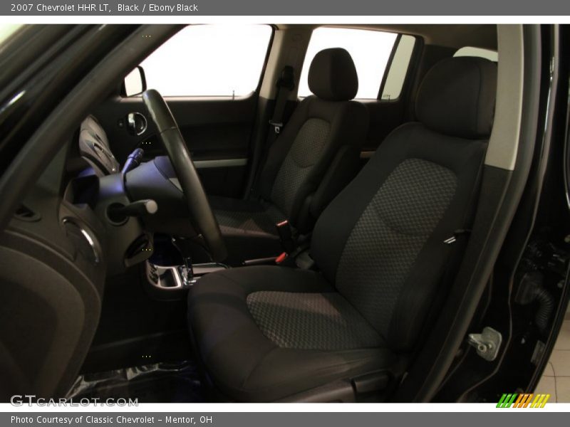  2007 HHR LT Ebony Black Interior