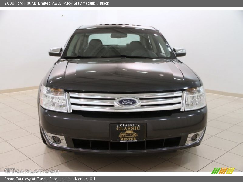 Alloy Grey Metallic / Black 2008 Ford Taurus Limited AWD