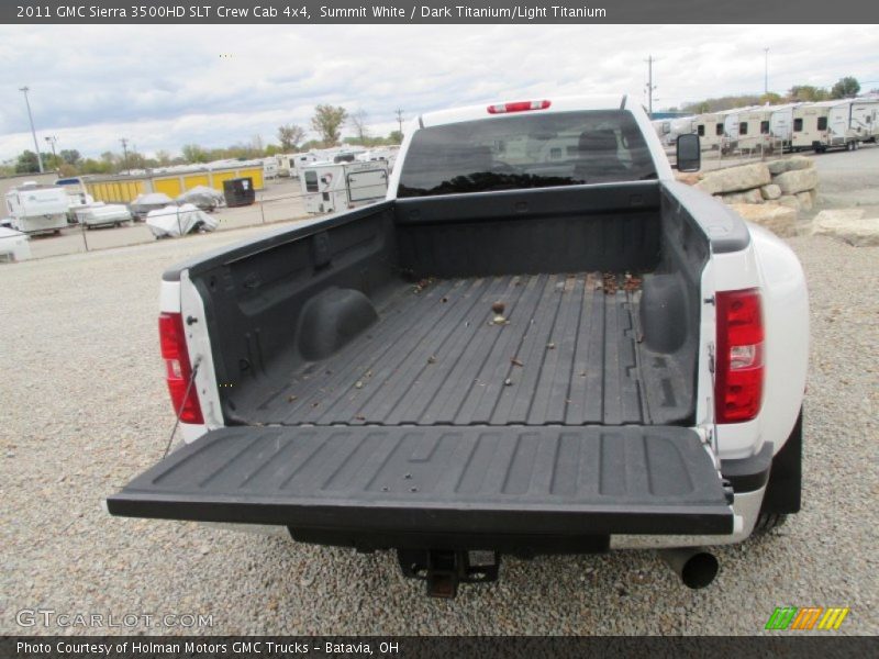 Summit White / Dark Titanium/Light Titanium 2011 GMC Sierra 3500HD SLT Crew Cab 4x4